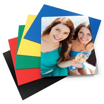 Foto auf Color-Hartschaum in fünf Farbvarianten