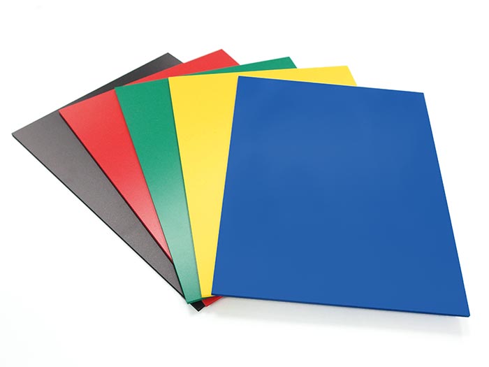 Foto auf Color-Hartschaum in fünf Farbvarianten