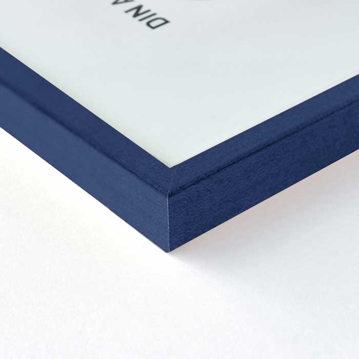 Quadrum Holz-Bilderrahmen 29,7 x 42 (A3), blau
