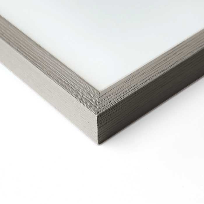 Quadrum Holz-Bilderrahmen 29,7 x 42 (A3), zementgrau